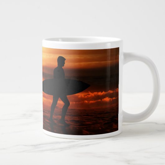 Sunset Surfers Grote Koffiekop (Rechts)