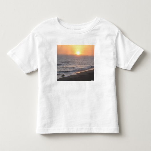 Sunset Surfers Kinder Shirts (Voorkant)