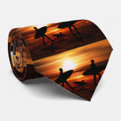 Sunset Surfers Stropdas (Opgerold)