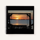 Sunset Swing Note Book Notitieboek (Voorkant)