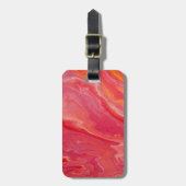 Sunset Swirl Bagagelabel (Voorkant verticaal)