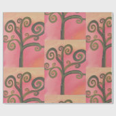 Sunset Swirl Cadeaupapier (Vlak)