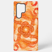 Sunset Swirl Pattern Phone Case Samsung Galaxy Hoesje (Achterkant)