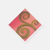 Sunset Swirl Servet (Hoek)