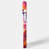 Sunset Swirl, Stropdas-Dye Case-Mate iPhone Case (Achterkant / Links)