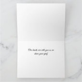 Sunset sympathy card  kaart (Binnen)