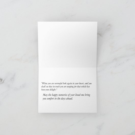 Sunset Sympathy Kaart (Binnen)