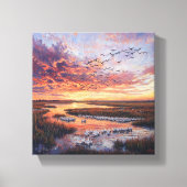 Sunset Symphony Canvas Afdruk (Voorkant)