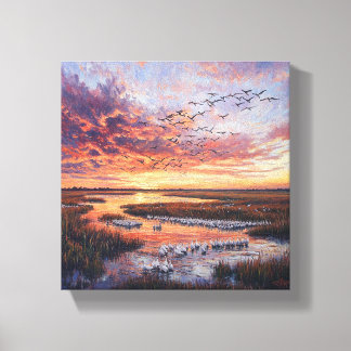 Sunset Symphony Canvas Afdruk