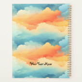 Sunset Symphony: Etherische schijfplanner Planner (Achterkant)