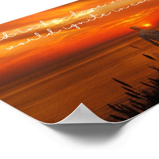 Sunset Symphony Poster (Hoek)