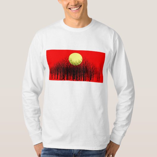 Sunset T-shirt (Voorkant)