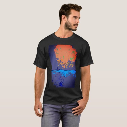 Sunset T-shirt (Voorkant volledig)