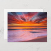 Sunset Tamarack Beach | Carlsbad, CA Briefkaart (Voorkant / Achterkant)
