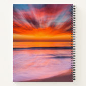 Sunset Tamarack Beach | Carlsbad, CA Notitieboek (Achterkant)