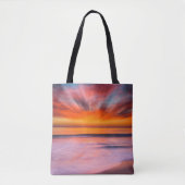 Sunset Tamarack Beach | Carlsbad, CA Tote Bag (Voorkant)