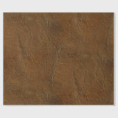 Sunset Tan look of Leather Cadeaupapier (Vlak)