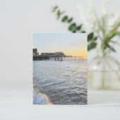 Sunset te Aberystwyth Briefkaart (Staand voorkant)