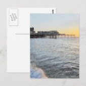 Sunset te Aberystwyth Briefkaart (Voorkant / Achterkant)