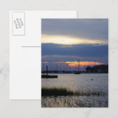 Sunset te Folly Harbour Briefkaart (Voorkant / Achterkant)