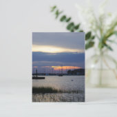 Sunset te Folly Harbour Briefkaart (Staand voorkant)