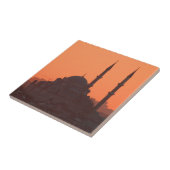 Sunset te Istanbul Tegeltje (Zijkant)