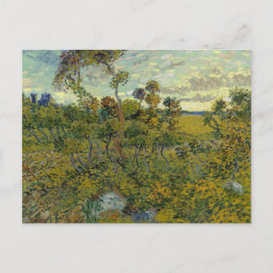 Sunset te Montmajour door Van Gogh Briefkaart