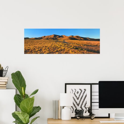 Sunset te Paramillos Poster (Thuiskantoor)