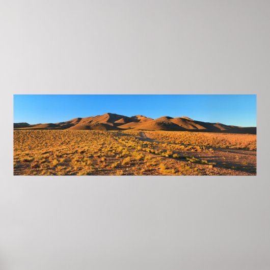 Sunset te Paramillos Poster (Voorkant)