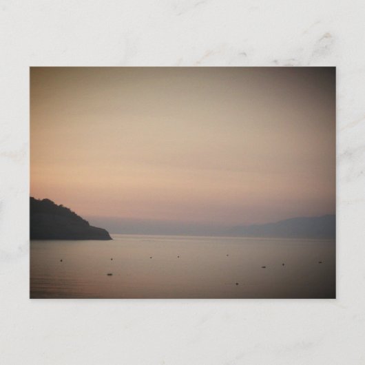 Sunset te Sidari (Corfu, Griekenland) Briefkaart (Voorkant)