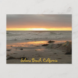 Sunset te Solana Briefkaart