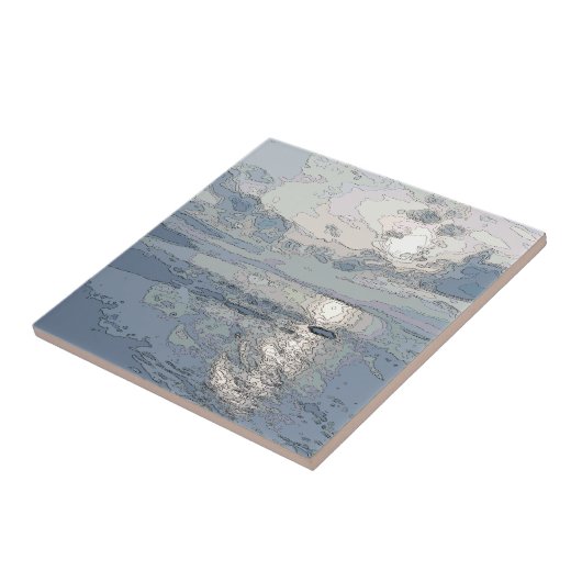 SUNSET TEGELTJE (Zijkant)