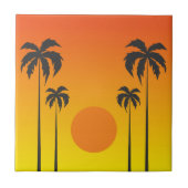 Sunset Tegeltje (Voorkant)