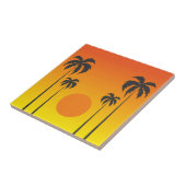 Sunset Tegeltje (Zijkant)