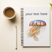 Sunset Tentakels: Kust Waterverf Kunst Notitieboek