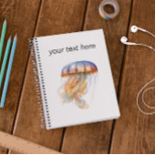 Sunset Tentakels: Kust Waterverf Kunst Notitieboek