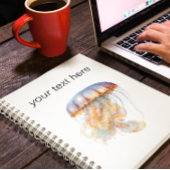 Sunset Tentakels: Kust Waterverf Kunst Notitieboek