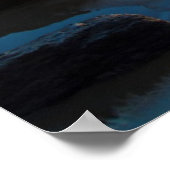 Sunset the Beach Poster (Hoek)