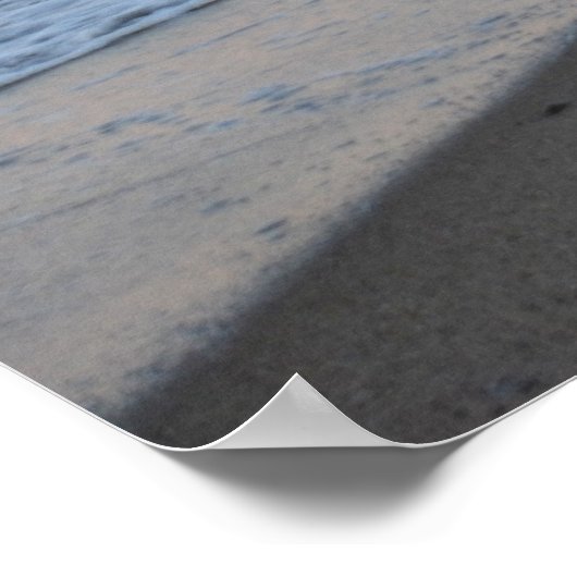 Sunset the Beach Poster (Hoek)