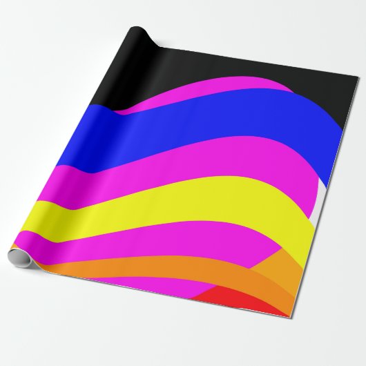 Sunset the sea cadeaupapier (Uitgerold)