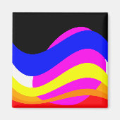 Sunset the sea magneet (Voorkant)