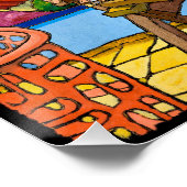 Sunset - The Studio, Jonathan Kis-Lev Poster (Hoek)