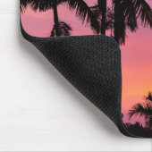 Sunset through Palm Trees Muismat (Hoek)