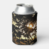 Sunset Through Trees I Tropical Photography Blikjeskoeler (Blikje Voorkant)