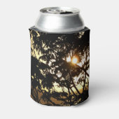 Sunset Through Trees I Tropical Photography Blikjeskoeler (Blikje Achterkant)