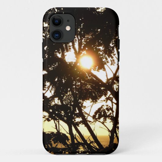 Sunset Through Trees I Tropical Photography Case-Mate iPhone Case (Achterkant)