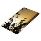 Sunset Through Trees II Tropische fotografie Magneet (Linkerzijde)