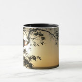 Sunset Through Trees II Tropische fotografie Mok (Midden)