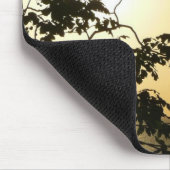 Sunset Through Trees II Tropische fotografie Muismat (Hoek)