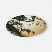 Sunset Through Trees II Tropische fotografie Papieren Bordje (Gekanteld)